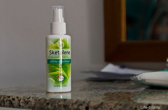 Sketolene - репеллент из 7/11, на основе масла цитронеллы