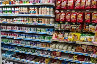 Молочная продукция и сосисочная