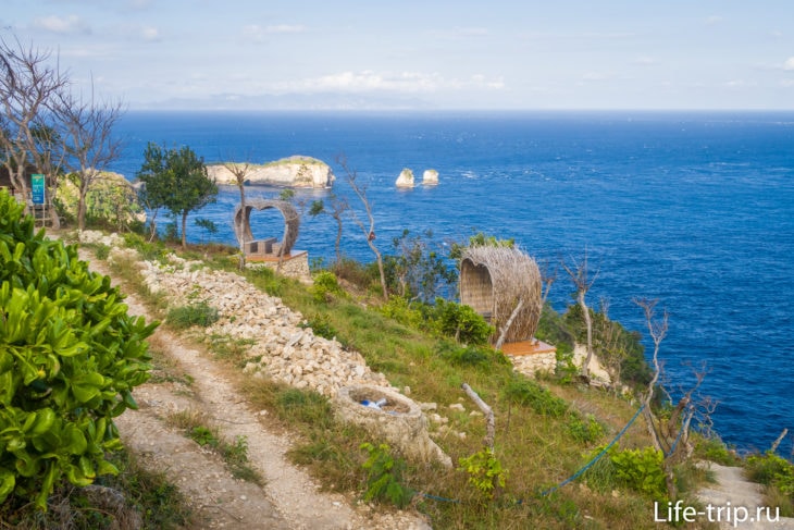 Смотровая Thousand Islands и домики Tree-House Nusa Penida